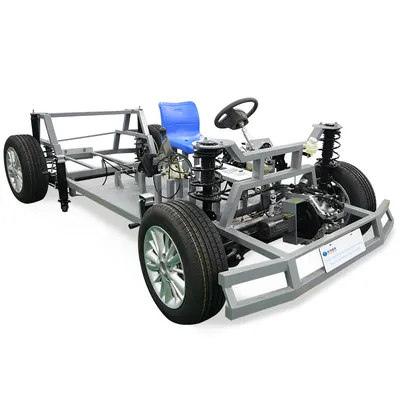 Electric Powered Automotive Chassis Training Equipment for Vocational Laboratory Teaching