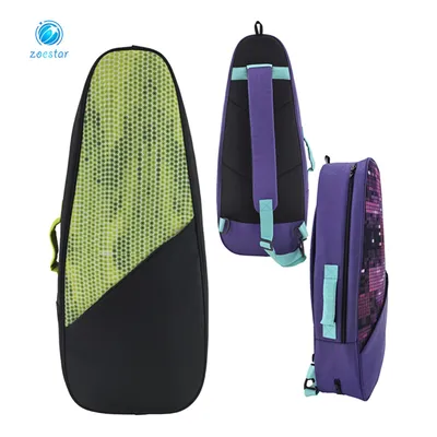Multi-Color Racket Sports Carry Shoulder Bag for Pickleball Tennis Badminton