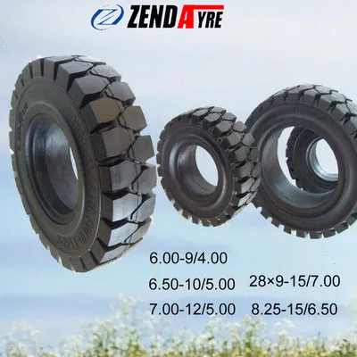 8.25-15/6.50 Solid Tire for Forklift Use