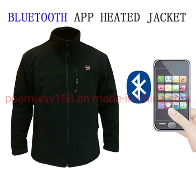 Bluetooth APP Rechargeablel Battery Heated Jacket for Winter