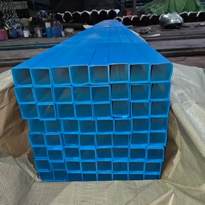 Standard Dimension Black Square Tube for Fence Post Production