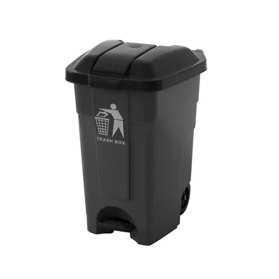 Rubbish 70L Garbage Recycle Trash Can Medical Waste Bin with Pedal