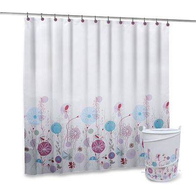 Floral Shower Curtain Set