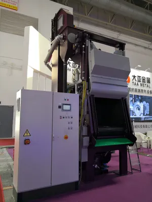 Taa Brand - Tb Effective Sand Blasting Machine Rubber Belt Tumble Shot Blasting Equipment