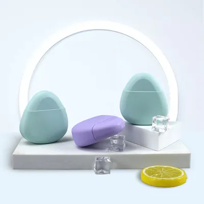Wholesale 60g 2oz HDPE Oval Shape Reusable Cosmetic Container Plastic Sun Isolating Cream Squeeze Lotion Bottle Packaging