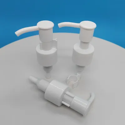 24/410 Long Nozzle Clip Lock Cosmetic 24mm Essential Oil Treatment Pump