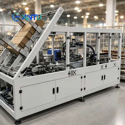 Advanced Wrap Around Case Packing Machine for Secondary Carton Packaging Solutions