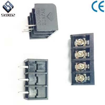 Free Sample Hb9500s-9.5mm Pitch 12pin Barrier Terminal Blocks USB Connector