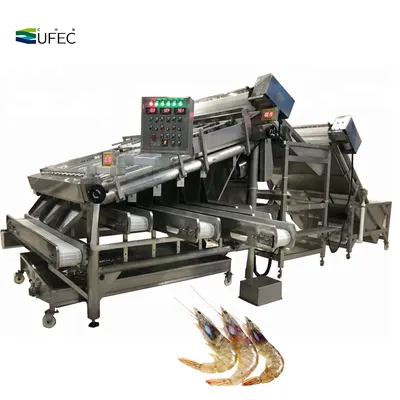 Seafood Processing High Precision Shrimp Sorting Machine