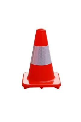 30cm Reflective Orange PVC Traffic Safety Cone (CC-A30)