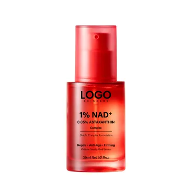 Nad Astaxanthin Serum Anti Wrinkle Brightening Facial Serum OEM Custom