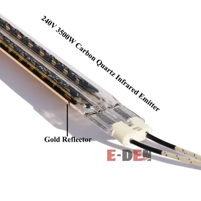 Quartz Heating Lamp Carbon Medium Wave Infrared Heat Lamp