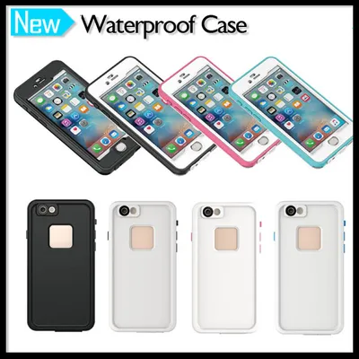 Sealed Protective Case Waterproof Fingerprint Recognition Touch ID Cover for iPhone 6 4.7" Cover