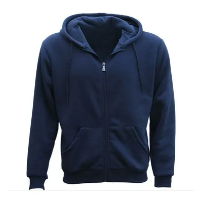 Hot Sale Winter Custom Full Zip up Heavy Hoodie Pocket Add Logo