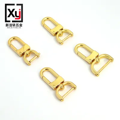 Metal Hook Buckle Hardware Luggage Accessories Key Chain Lock Pet Dog Buckle