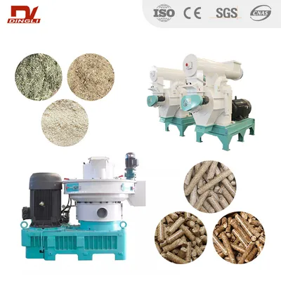 Dingli Customized Complete Dryer and Granulator Wood Sawdust Pellet Making Production Line