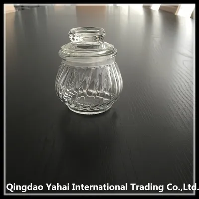 150ml Food Glass Storage Bottle with Glass Lid