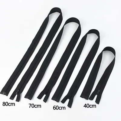 Premium 70mm Nylon Open Zipper Comforter Cover Pillow DIY Handmade Sewing Replaceable Material Bags Garment Accessories
