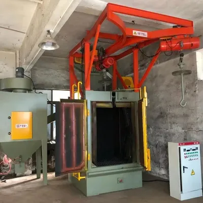 Industrial Automation Sandblasting Production Equipment, Surface Pre-Treatment Equipment with Reasonable Design and Complete Specifications