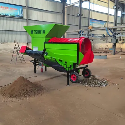 High Efficiency Topsoil Screener for ISO 9001 with Mts0818)
