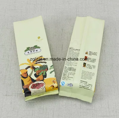 Custom Side Gusset Plastic Tea Bag