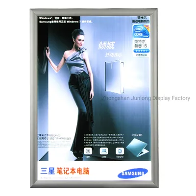 24X36 LED Backlit Slim Photo Frame Snap Menu Board Movie Light Box