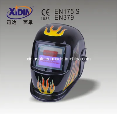 Solar Powered Auto Darkening Welding Helmet (XDH6-600S Flame)