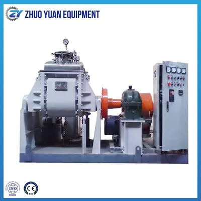Bottom-Discharge Vacuum Kneader