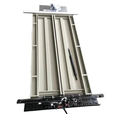 Thick Reinforced Panels Custom Elevator Landing Door for Shopping Mall Commercial Use