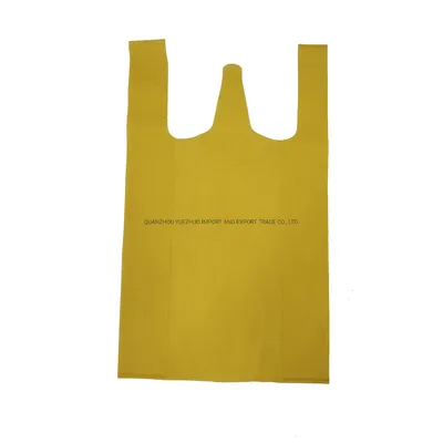 Factory Price Non Woven Bag Reusable Nonwoven T-Shirt Bag Supermarket Vest Bag