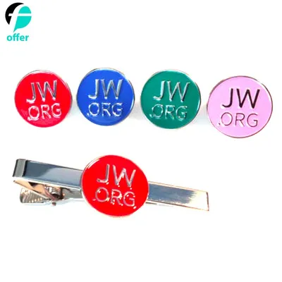 Custom Metal Jw. Org Tie Bar for for Men Tie Bar Promotional Gift