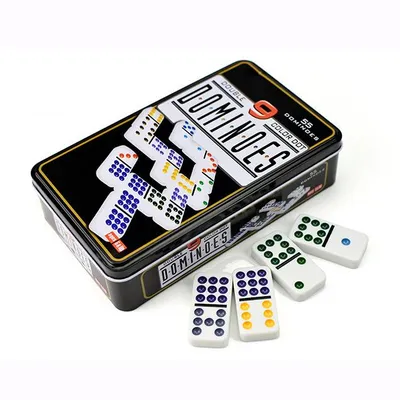 Early Educational Toys Building Puzzle, Double Children Math Playing Set Domino Blocks