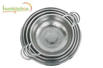 S/S Round Colander/ Strainer