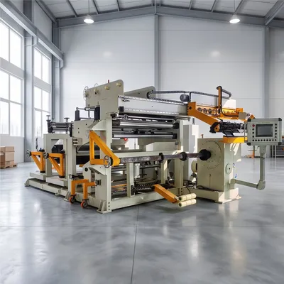 Automatic Foil Winding Machine for Transformers Heavy-Duty Copper Foil Coiling Process