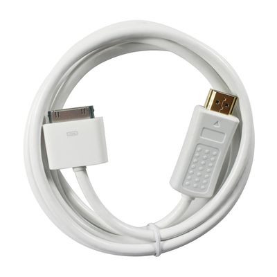 HDMI Cable 1.8m for Apple iPad1/iPad2/iPad3/iPhone4/iPhone4s/iPod Touch 4th (FLS-8160)