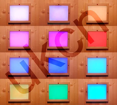 Colorful LED Light for Sauna Room