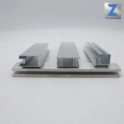 Wholesale 6063t5 Black Recessed Aluminium Al Alloy T Slot V Slot Black Anodized Aluminum Extrusion Profile for Anodized Windows and Doors