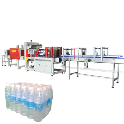Automatic Horizontal Continuous Plastic Glass Bottle Tin Can Paper Cardboard Carton Sealing Packaging Packing Sealer Machine Packer