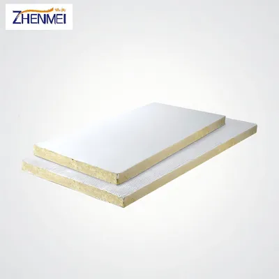 Green and Environmentally Friendly Roof Wall Sound Absorbing Thermal Insulation Composite Rock Wool Board