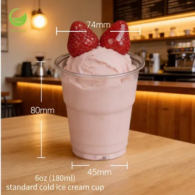 Custom Brand Kitchen Packaging Accessory Product Small Capacity Disposable Plastic Drink Cups
