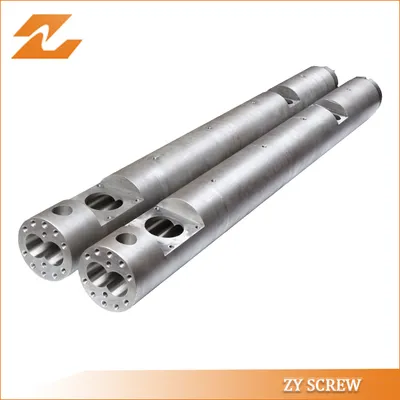 PVC Double Screw and Barrel Twin Screws Plastics Machine Part