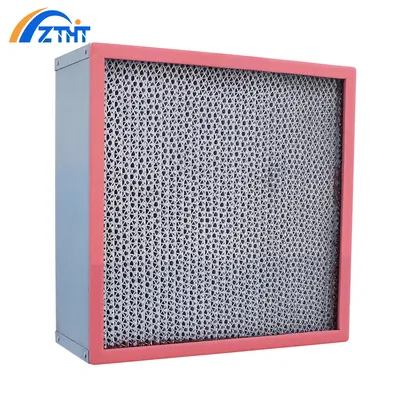 High-Dust Container High Temperature Resistant HEPA Filters
