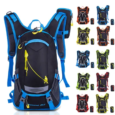 Riding Bag Outdoor Hiking Backpack Large Capacity Anti-Splash Bike Backpack