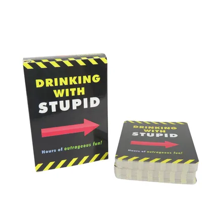 Wholesale Manufacturer Custom Logo Cards Drinking Gadget Card Party Playing Game Card