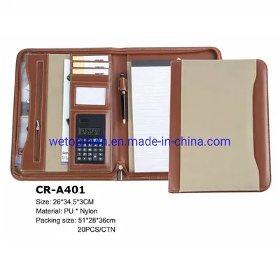 Stylish Organizer Folio for Writing Notepad with Business Card Holder, Ideal Gift Portfolios for Men and Women