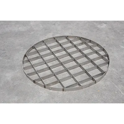 SS304 316L 205 Duplex Square Openings Column Support Grids