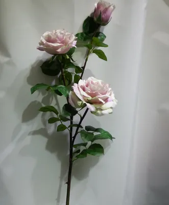 Silk 3 Head Rose Flowers for Decoration Wedding