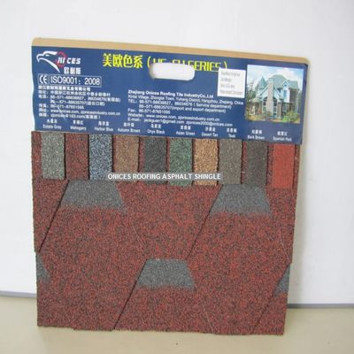 Mahogany Mosaic Fiberglass Shingle