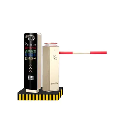 Access Control Smart Car Parking Equipment with DC Brushless Motor Barrier