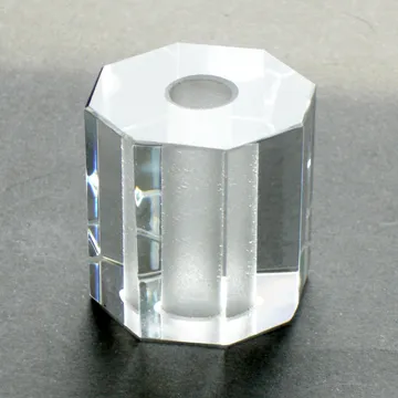 Custom Made Octagonal Shape Crystal